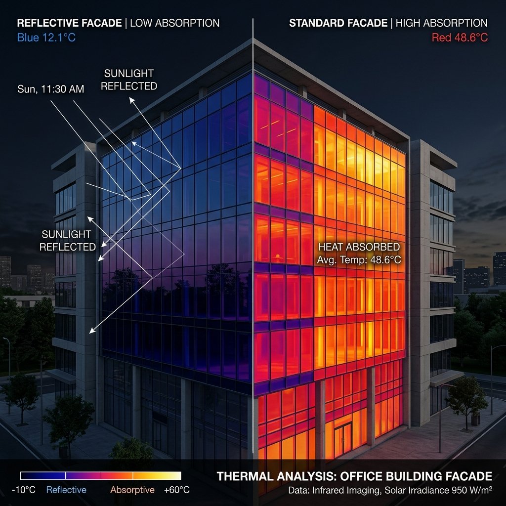Total Solar Reflectance (TSR) - dlaczego tradycyjny opór cieplny to dziś za mało